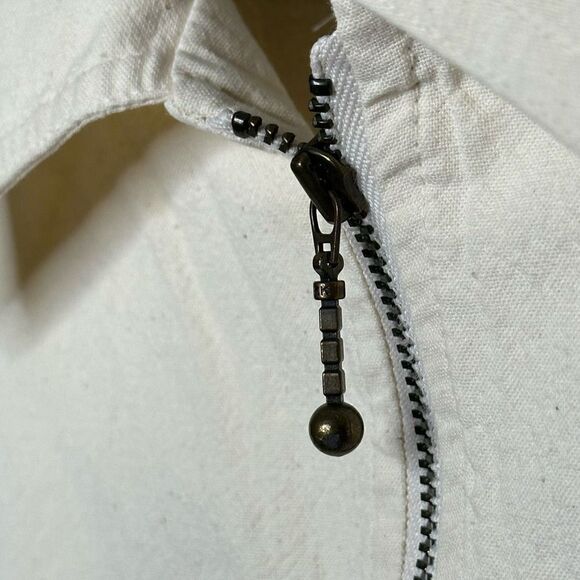 Vintage Bleu Willi’s Zipper Shirt Jacket Large - Picture 3 of 7